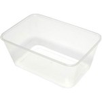 CAPRI MICROWAVABLE CONTAINERS RECTANGLE 950ML PACK 50