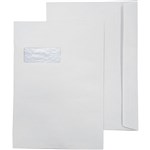 CANDIDA C4 ENVELOPES WALLET WINDOWFACE PEEL AND SEAL 324 X 229MM WHITE BOX 250