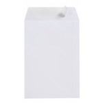 CUMBERLAND ENVELOPES POCKET PLAINFACE STRIP SEAL 100GSM 380 X 255MM WHITE BOX 250