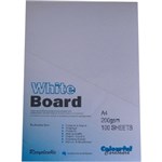 COLOURFUL DAYS WHITE PASTEBOARD 200GSM A4 PACK 100