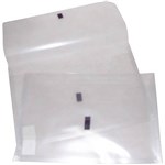 POP POLYWALLY WALLET HOOK AND LOOP CLOSURE 30MM GUSSET FOOLSCAP CLEAR
