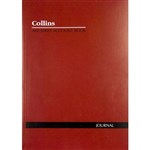 COLLINS A60 SERIES ACCOUNT BOOK JOURNAL 60 LEAF A4 RED