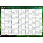 COLLINS WRITERAZE 11880 QC2 RECYCLED YEAR PLANNER 500 X 700MM