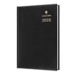 COLLINS STERLING 184P99 DIARY DAY TO PAGE A5 BLACK