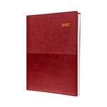COLLINS VANESSA 345V15 DIARY WEEK TO VIEW A4 RED