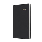 COLLINS BELMONT POCKET 357V99 DIARY WEEK TO VIEW A7 BLACK