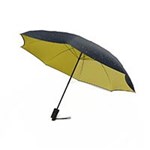 JUMBLE AND CO UPS AND DOWNS UMBRELLA AUTOMATIC YELLOW
