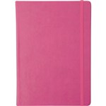 COLLINS LEGACY NOTEBOOK RULED 240 PAGE EXPANDABLE INNER POCKET A5 PINK