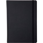 COLLINS LEGACY NOTEBOOK GRID 240 PAGE EXPANDABLE INNER POCKET A5 BLACK