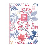 UPWARD CALENDAR YEAR DIARY A5 WEEK TO VIEW FASHION BEGONIA