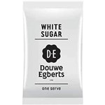 DOUWE EGBERTS WHITE SUGAR SINGLE SERVE SACHET 3G CARTON 2000