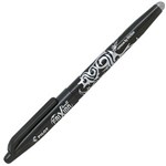 PILOT FRIXION ERASABLE GEL INK PEN 07MM BLACK