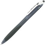 PILOT BEGREEN REXGRIP RETRACTABLE BALLPOINT FINE 07MM BLACK