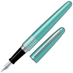 PILOT MR3 FOUNTAIN PEN AQUA DOTS FINE NIB BLACK