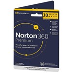 NORTON 360 PREMIUM ANTI VIRUS SOFTWARE 1 USER 10 DEVICE 1 YEAR