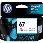 HP 3YM55AA 67 INK CARTRIDGE CYANMAGENTAYELLOW