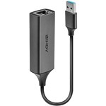 LINDY 43298 USBA 30 GIGABIT ETHERNET ADAPTER 135MM SILVER