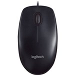 LOGITECH M90 USB OPTICAL MOUSE BLACK