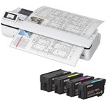 EPSON SURECOLOR T5160M LARGE FORMAT PRINTER AND E40U INK CARTRIDGE COMBO