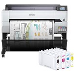 EPSON SURECOLOR T5465 LARGE FORMAT PRINTER AND E41V INK CARTRIDGE COMBO