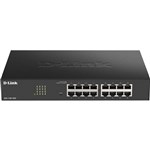 DLINK DGS110016V2 SMART SWITCH 16 PORT GIGABIT MANAGED BLACK
