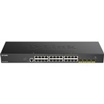 DLINK DGS125028X 28PORT GIGABIT SMART MANAGED SWITCH WITH 24 RJ45 AND 4 SFP 10G PORTS