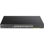 DLINK DGS125028XMP 28PORT GIGABIT SMART MANAGED POE SWITCH WITH 24 RJ45 AND 4 SFP 10G PORTS