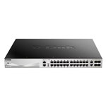 DLINK DGS313030PS SWITCH 3 LAYER BLACK