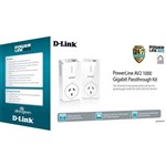 DLINK DHPP601AV POWERLINE AV2 1000 GIGABIT PASSTHROUGH KIT