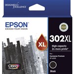 EPSON 302XL INK CARTRIDGE HIGH YIELD BLACK