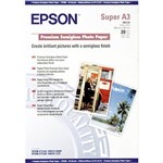 EPSON S041328 PREMIUM SEMIGLOSS PHOTO PAPER 251GSM A3 WHITE PACK 20