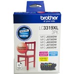 BROTHER LC3319XL3PK INK CARTRIDGE HIGH YIELD VALUE PACK CYANMAGENTAYELLOW