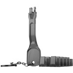 LINDY 40470 RJ45 PORT BLOCKER WITH KEY PACK 10 GREY