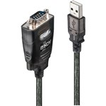 LINDY 42686 USB SERIAL CONVERTER WITH COM RETENTION GREY