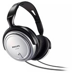 PHILIPS OVER EAR TV HEADPHONES BLACK