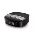 PHILIPS DAB PLUS FM CLOCK RADIO BLACK
