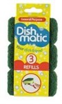DISHMATIC DISHWAND REFILL HDUTY PK3