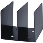 ESSELTE SWS MOULDED BOOK RACK BLACK