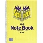 SPIRAX 595A NOTEBOOK SPIRAL BOUND 7MM RULED 240 PAGE A4