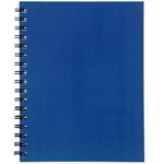 SPIRAX 511 NOTEBOOK 7MM RULED HARD COVER SPIRAL BOUND 200 PAGE 225 X 175MM BLUE