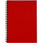 SPIRAX 512 NOTEBOOK 7MM RULED HARD COVER SPIRAL BOUND A4 200 PAGE RED