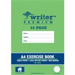 WRITER PREMIUM EXERCISE BOOK DOTTED THIRDS 14MM 70GSM 64 PAGE A4 HOUSE