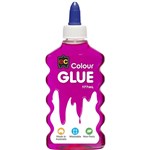 EDUCATIONAL COLOURS COLOUR GLUE 177ML MAGENTA