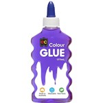 EDUCATIONAL COLOURS COLOUR GLUE 177ML PURPLE