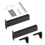 ERGOVIDA BRACKETS TO SUIT ECC42B CABLE MANAGEMENT SYSTEM BLACK