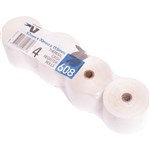 VICTORY 608 CASH REGISTER ROLL THERMAL 57 X 70 X 115MM PACK 4