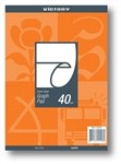 VICTORY BINDER GRAPH PAD 5MM A4 7 HOLES 40 LEAF