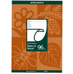 VICTORY A4 96 PAGE 8MM BOTANY BOOK