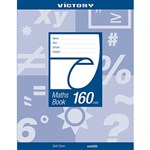 VICTORY GRID MATHS BOOK 5MM 225X175MM 160 PAGE
