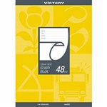 VICTORY A4 48 PAGE 18MM YEAR 2 QLD RULING EXERCISE BOOK